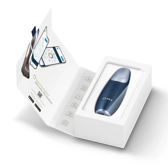 Енерджайзер для очей GESKE Warm&Cool Eye Energizer 6в1 gray, Синій | Зображення 8