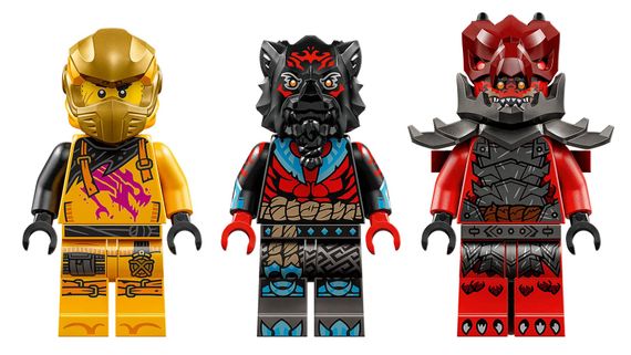 Конструктор LEGO Ninjago Суперштормовий реактивний літак Рас та Арін 71833 | Зображення 5