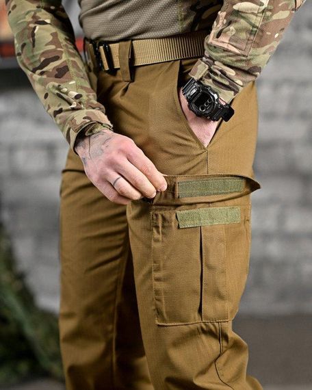 Тактические штаны  pyramid кайот  рипстоп  ВТ7484 | Зображення 4