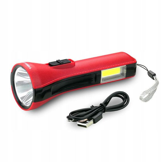 Оригінальний кишеньковий ліхтарик Tiross TS-1851, Потужний світлодіодний ліхтар, Сильний ліхтарик PN-16 | Зображення 2