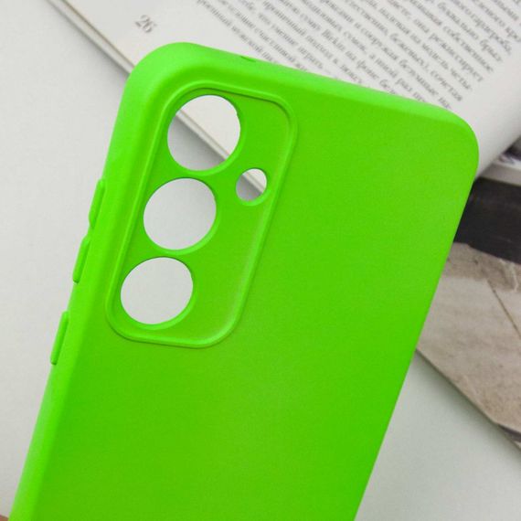 Чохол Silicone Cover Lakshmi Full Camera (A) для Samsung Galaxy A14 4G/5G Салатовий / Neon Green | Зображення 4