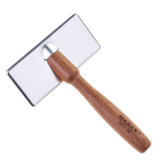 Madan Slicker Brush - профессиональная  щетка с деревянной ручкой размер М | Зображення 2