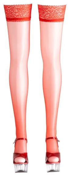 Панчохи ВАЛЕРІ червоні sexstyle | Зображення 5