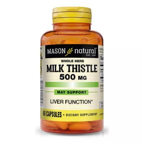 Расторопша Mason Natural Milk Thistle 500 mg 60 Caps