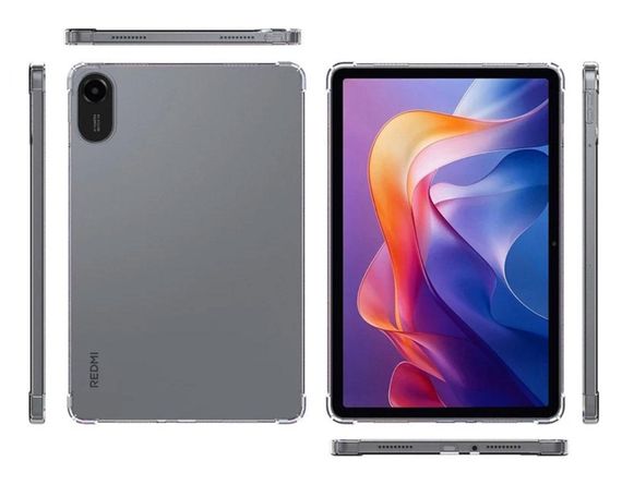 Силиконовый чехол бампер Primolux Silicone для планшета Xiaomi Redmi Pad 2 11" - Clear | Зображення 2