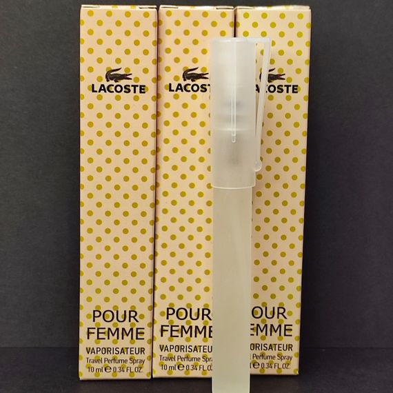 Парфумована вода Лакост Пур Фемм 10мл (з роспилювачем), жіночі