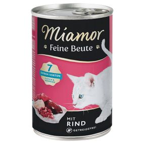 Вологий корм для котів з яловичиною Miamor Feine Beute Mit Rind, 400 гр