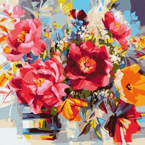 Картина по номерам "Подарок полей" ©BOND Tetiana Идейка KHO3234 40х40 см