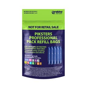 Міжзубні йоржики Piksters Refill Professional, № 000 (діаметр 0.55) темно сині, мяка упаковка, 40 шт