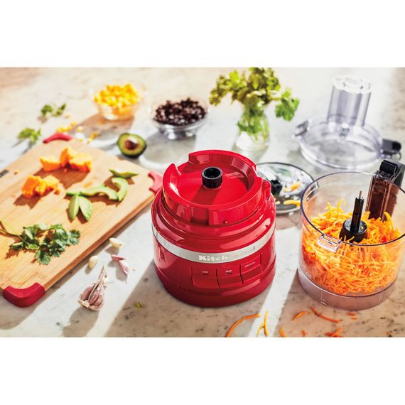 Кухонный комбайн с чашей 1,7л  KitchenAid 5KFP0719EFG, матовый серый | Зображення 9