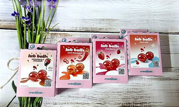 Масажні вибухові кульки з перцем Crushious Balls lub Hot | Зображення 9