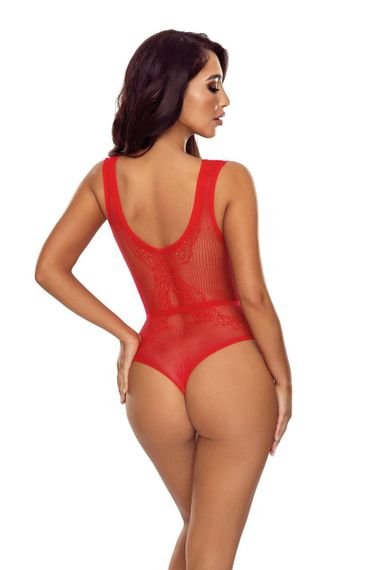 Бодистокінг Passion BS115 One Size, red Sex Aura | Зображення 1