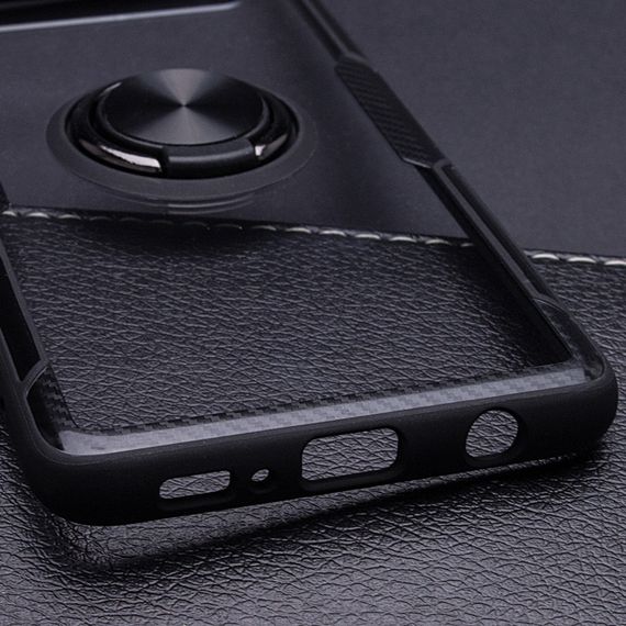 Чохол бампер Primolux Ring Magnetic Stand для смартфона Samsung Galaxy S10 (SM-G973) - Black | Зображення 9