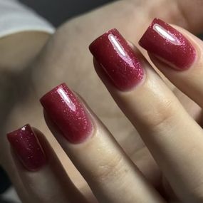 Гель для наращивания ногтей D.I.S Nails HARD Shimmer Wine 28мл