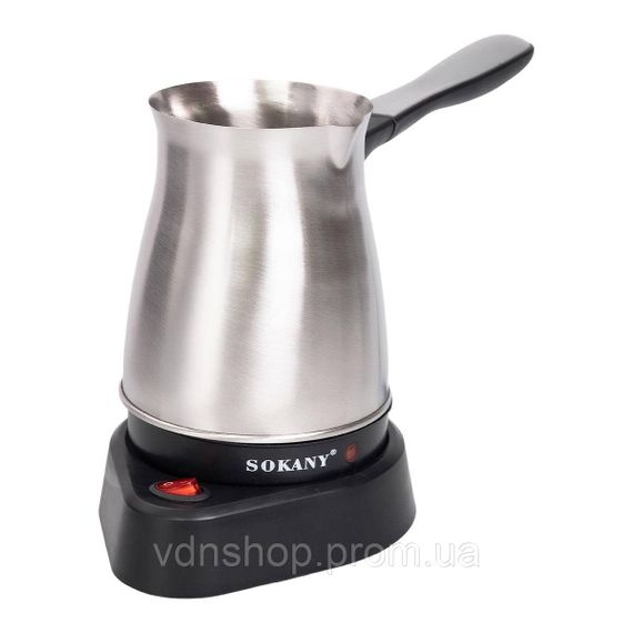 Электротурка Sokany кофеварка для дома 500 мл SK-214 | Зображення 3