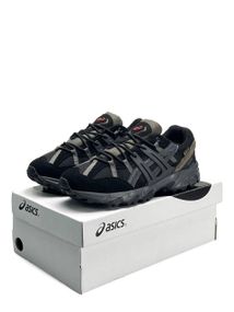 Чоловічі кросівки ASICS Gel-Somona 15-50 Gore-Tex Black Khaki (Gore-tex) , В'єтнам