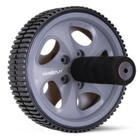 Колесо для преса PowerPlay PP-4345 Exercise Wheel (d16.5cm) Сіре (PP_4345)
