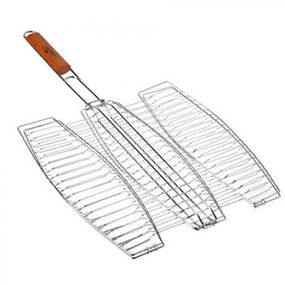 Решітка для гриля і риби Stenson MH-0089 36х40х65 см