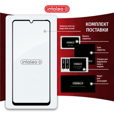 Стекло защитное Intaleo Full Glue ZTE Blade A72 Black (1283126545573) | Зображення 7