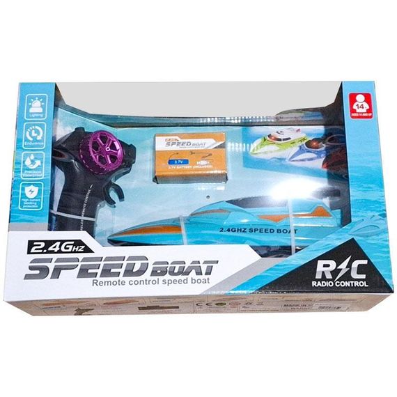 Катер на радиоуправлении SHT 658-36 2.4G Blue — скоростной и маневренный! | Зображення 2