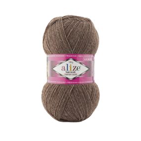 Пряжа Alize SUPERWASH COMFORT колір 240 алізе супервош 75% вовна 25% поліамід