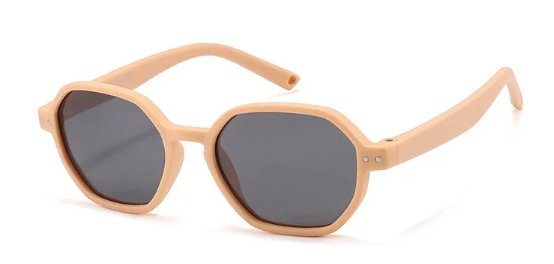 Дитячі сонцезахисні окуляри 2-4 роки, бежеві