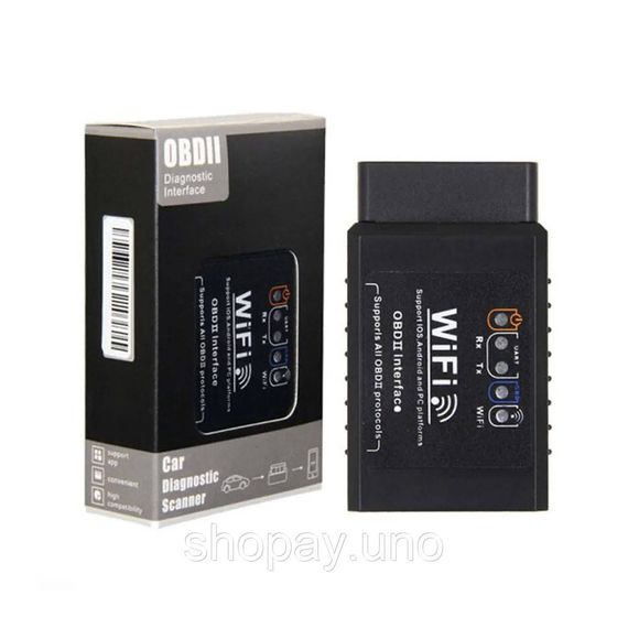 Сканер для діагностики автомобіля OBD2 ELM327 WI-FI | Зображення 1