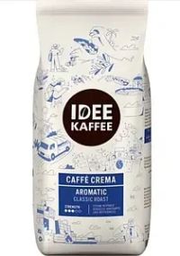 Кофе в зернах арабика IDEE Kaffe Caffe Crema 1000г