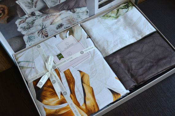 Постільна білизна La Romano Premium Satin 200×220 Hira Iron | Зображення 4