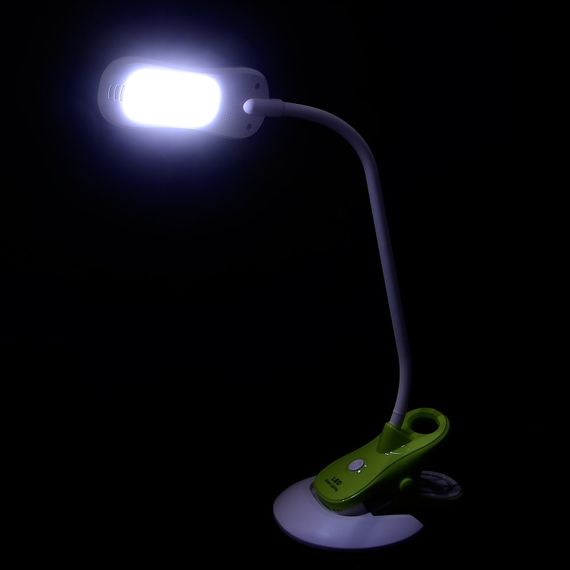 Настольная лампа на гибкой ножке на прищепке SL-58 5W GR | Зображення 3
