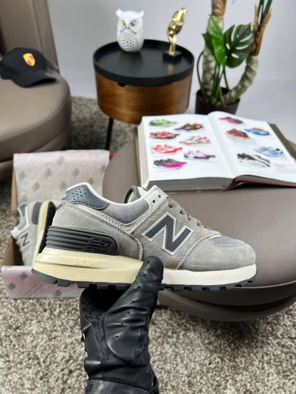 Женские кроссовки 574 x Stone Island Gray White В3598 41 26- 26.5 см | Зображення 5