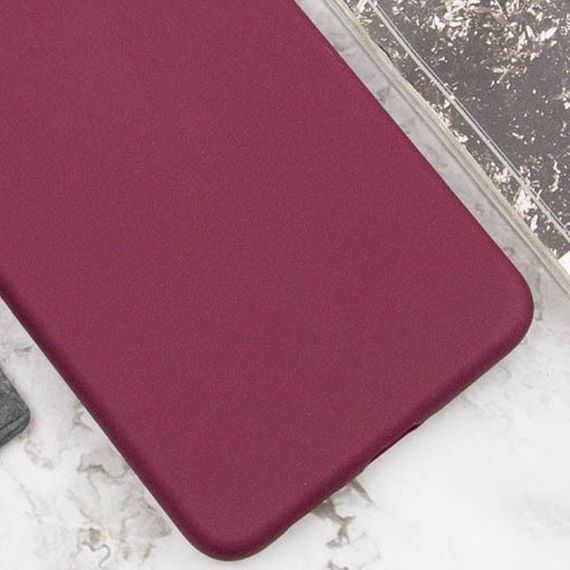 Чехол Silicone Cover Lakshmi Full Camera (AAA) для Google Pixel 7a Бордовый / Plum | Зображення 2