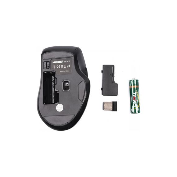 Мишка Maxxter Mr-407 Wireless Black (Mr-407) | Зображення 3
