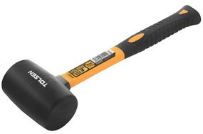 Киянка гумова 450г чорна TOLSEN 25035