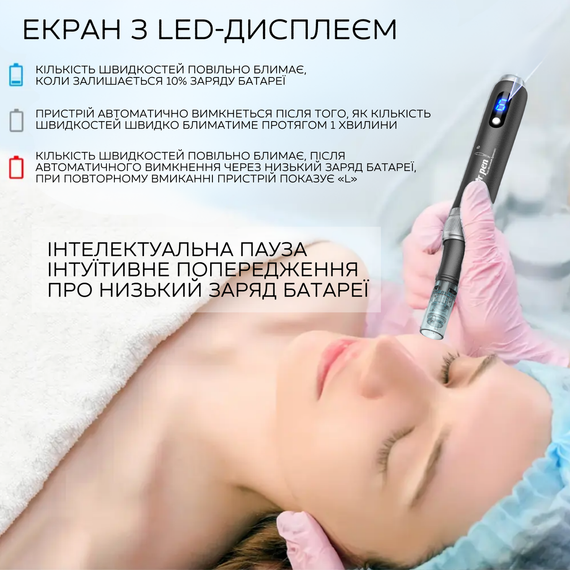 Бездротовий Автономний Дермапен Dr. Pen M7s Електричний Мезороллер Для Фракційної та Мікроголкової Мезотерапії Обличчя та Тіла | Зображення 5