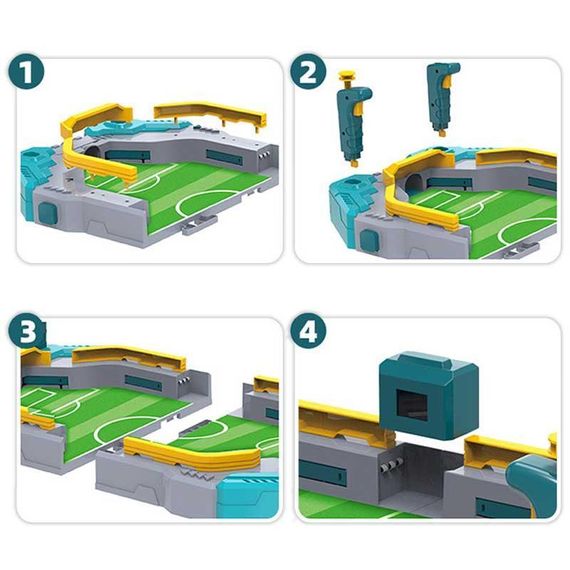 Настільний футбол Ummi 2021-12 Electric Toy Blue / Grey | Зображення 1