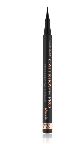 Водостойкая карандашная подводка для глаз Catrice Calligraph Pro Precise Matt -010 Intense Black (1.2 ml)