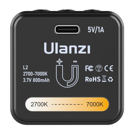 Відеосвітло Ulanzi Vijim Bi-color COB Vedio Light (UV-3051 L2) | Зображення 6