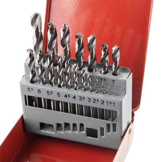 Набір свердел для металу HSS INTERTOOL SD-01191 | Зображення 1