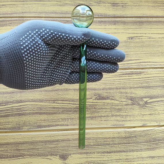 Стеклянная трубка Sherlock Ball Long Oil Green | Зображення 2