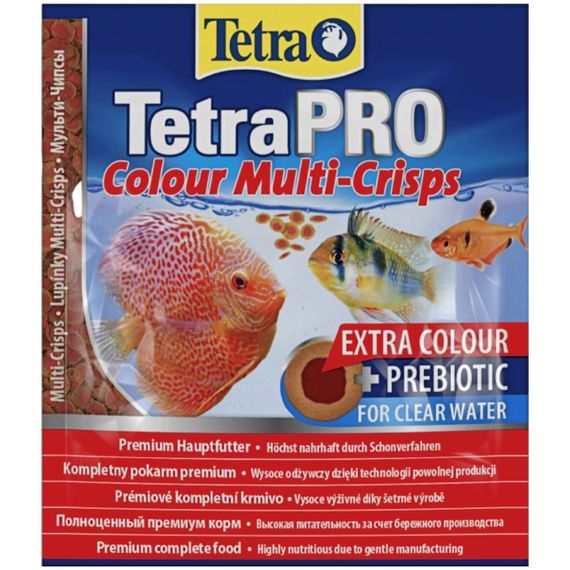 Корм для риб Tetra PRO Colour для акваріумних риб в чипсах 12 г (4004218149366)