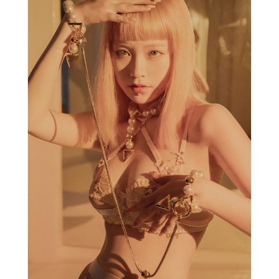 Наручники-браслети із позолотою UPKO Moist Eyes перлинні Sex Aura | Зображення 9