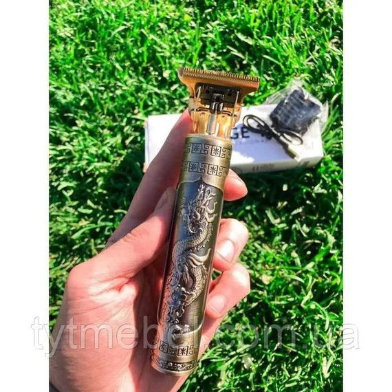 Машинка для стрижки волос головы усов и бороды USB триммер | Зображення 2