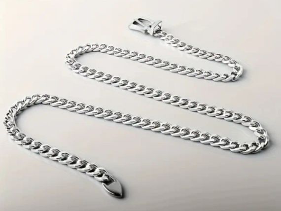 Металевий жіночий пояс ланцюг silver | Зображення 1