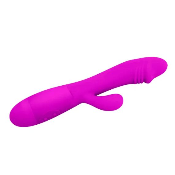 Вибратор со стимуляцией клитора SNAPPY (фуксия) Sex Aura | Зображення 2