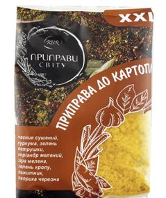 Приправа суміш для картоплі, 100 г, суміш спецій і приправ, ТМ Приправи свету