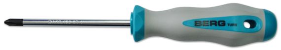 Викрутка "Turn", "+", Cr-V, PH№3, 150мм Berg | 46-153