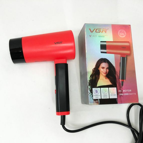 Класичний фен для сушіння та укладання волосся, Фен з регульованою швидкістю і температурою UH-19 | Зображення 9