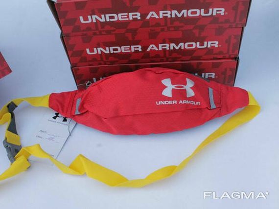 Поясная сумка Under Armour (красная) сумка на пояс | Зображення 6