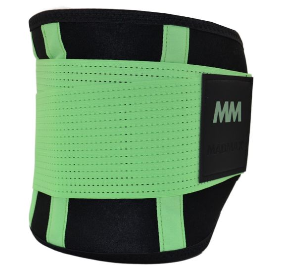 Пояс компресійний MadMax MFA-277 Slimming belt Black/neon green M | Зображення 2